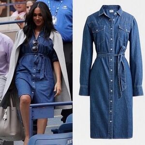 Denim Shirt Dress